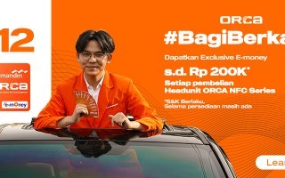 Special Program #OrcaBagiBerkah Exclusive E-Money ORCA