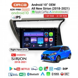 10" ANDROID OEM SIRION 2018-2021