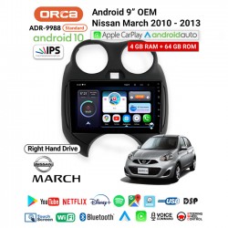 9" ANDROID OEM NISSAN MARCH (2010-2013)