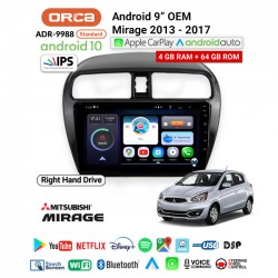 9" ANDROID OEM MITSUBISHI MIRAGE