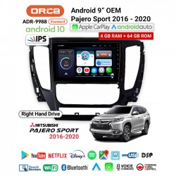 9" ANDROID OEM MITSUBISHI PAJERO SPORT (2016-2020)