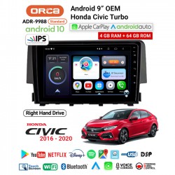 9" ANDROID OEM CIVIC TURBO (2016-2020)