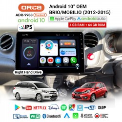 10" ANDROID OEM BRIO/MOBILIO 2010-2015