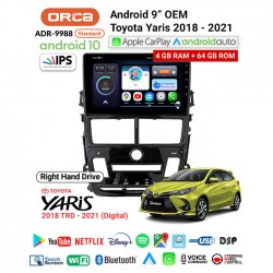 9" ANDROID OEM YARIS/VIOS (2018-2021)