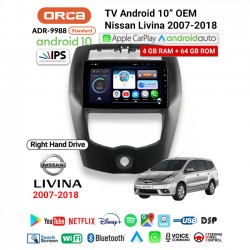 10" ANDROID OEM NISSAN GRAND LIVINA L11 (2013-2018)