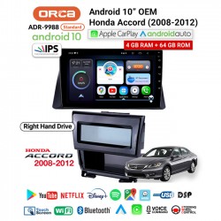 10" ANDROID OEM ACCORD 2008-2012