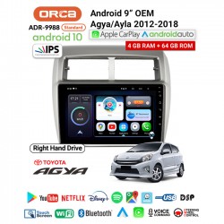 9" ANDROID OEM AGYA/AYLA (2013-2018)