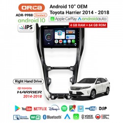 10" ANDROID OEM HARRIER 2014-2018