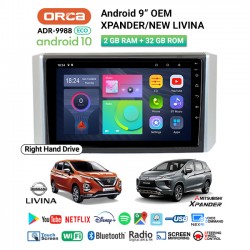 9" ANDROID OEM MITSUBISHI XPANDER/LIVINA