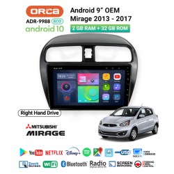 9" ANDROID OEM MITSUBISHI MIRAGE