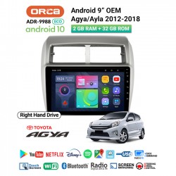 9" ANDROID OEM AGYA/AYLA (2013-2018)