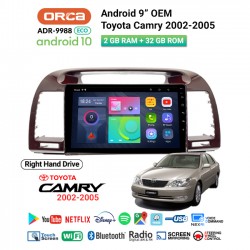 9" ANDROID OEM CAMRY (2002-2005)