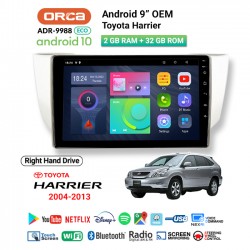 9" ANDROID OEM HARRIER (2004-2013)