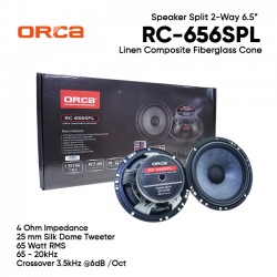 Speaker 2-Way ORCA RC-656 SPL 6.5&Prime; inch